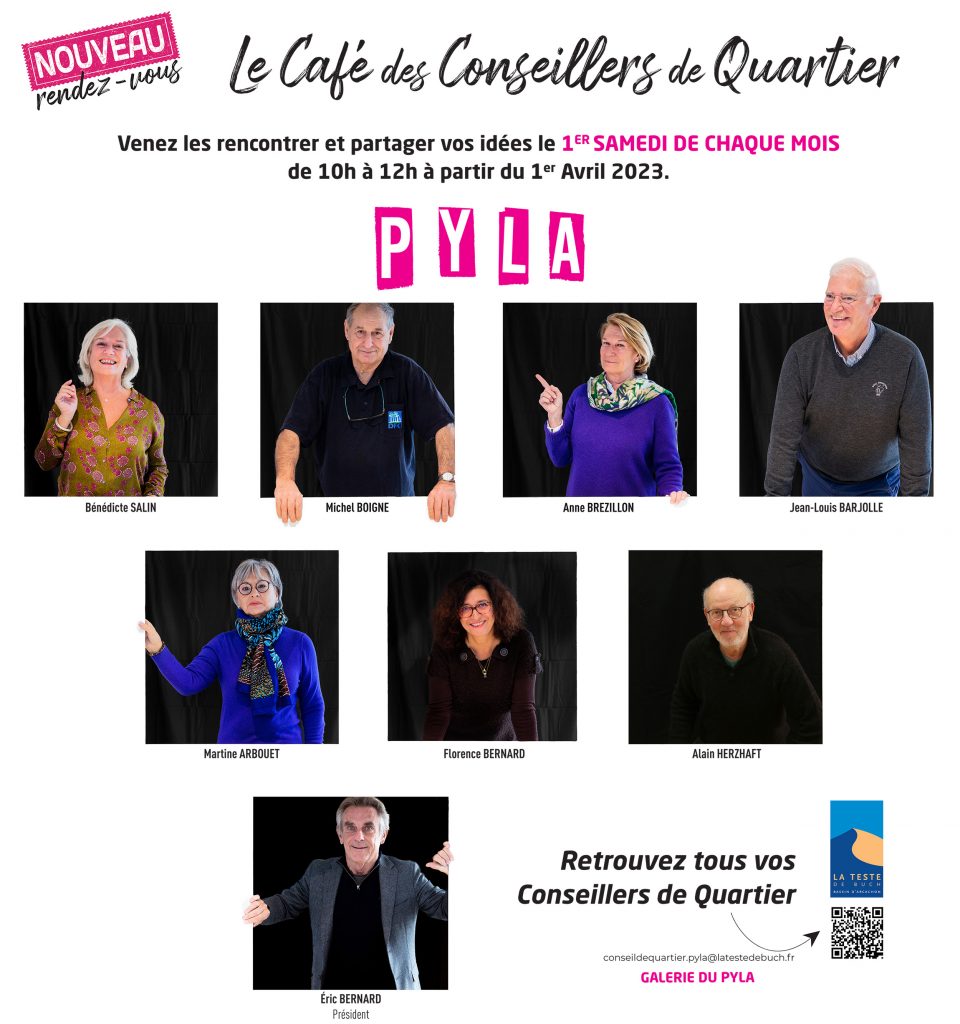 Photo conseillers de Quartier Pyla sur Mer