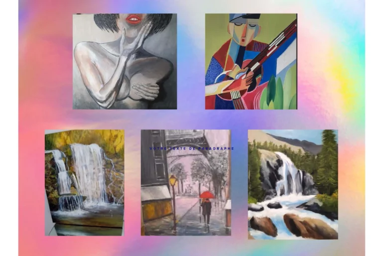 Affiche expo peinture Pyla-
