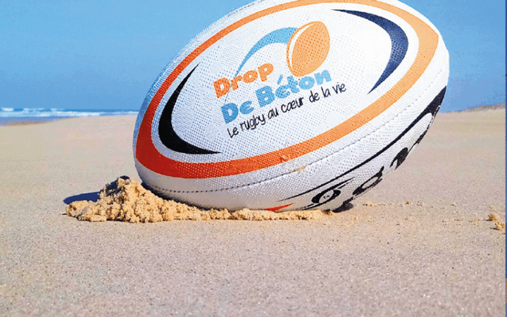 drop de béton rugby