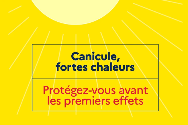 Visuel fortes chaleurs