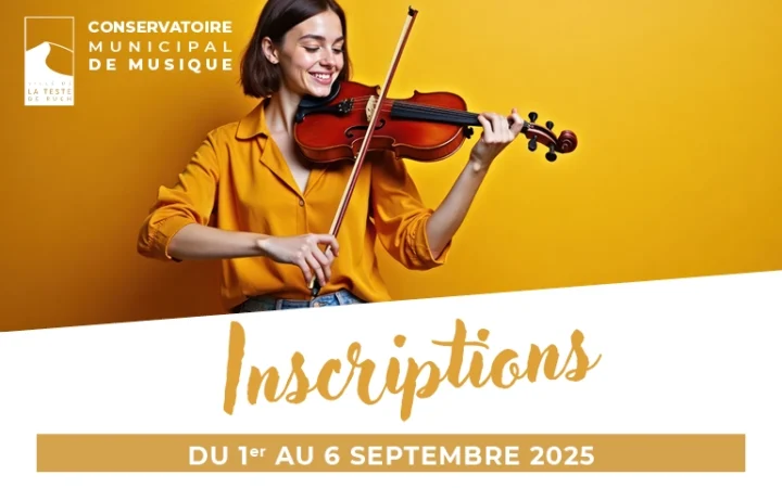 Inscriptions conservatoire - SEPT 2025-AGENDA
