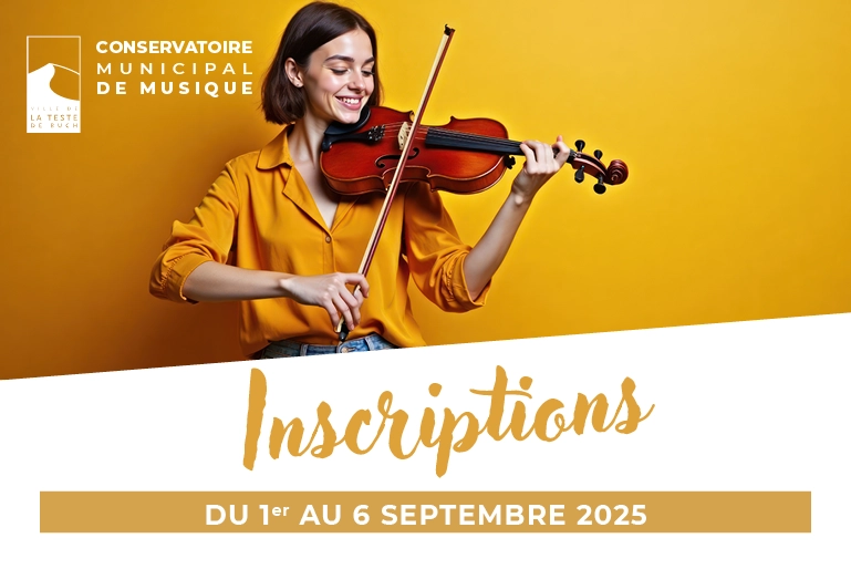 Inscriptions conservatoire - SEPT 2025-AGENDA
