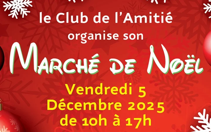 Marché de noel - club de l'amitié