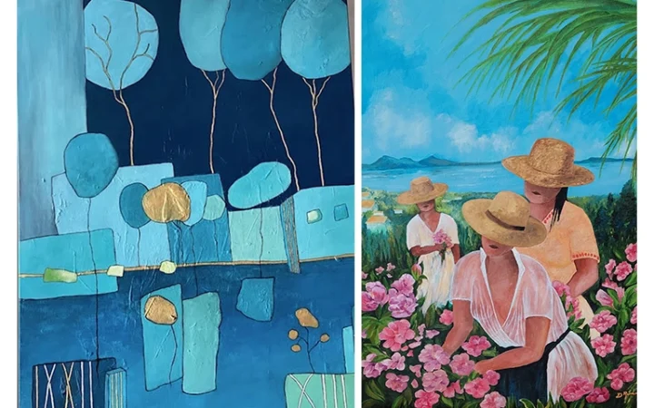 Expo Monique Andurand Hoilly Daniel Rivière Jean Jacques Toulmé