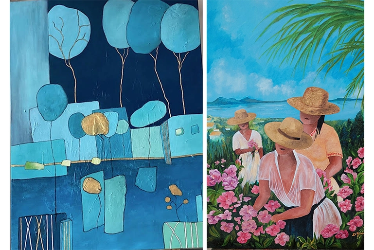 Expo Monique Andurand Hoilly Daniel Rivière Jean Jacques Toulmé