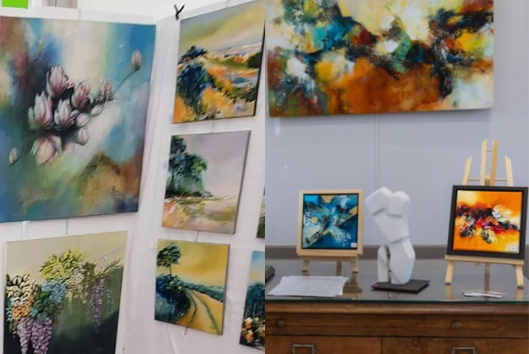 Expo Rosa Bilhé et Nadine Fargeas