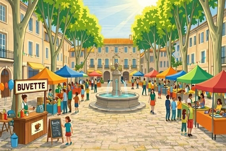 Vide grenier des amis du lapin blanc - site