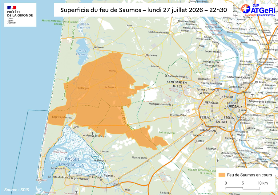 Superficie Feu de Saumos