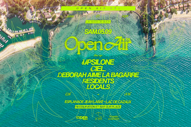 under open air