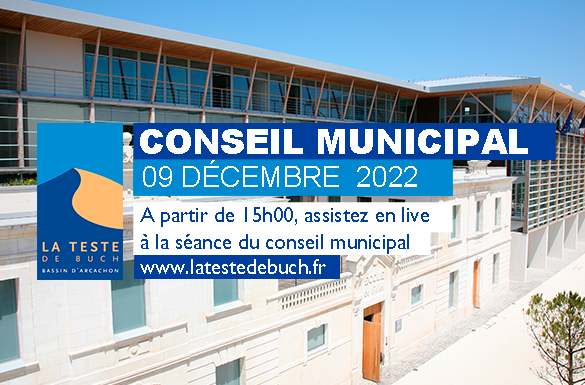 Conseil Municipal du 09 décembre 2022